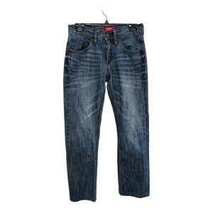 Guess Men's Blue Denim Straight Jeans. Size 29/32